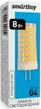 SmartBuy G4 8Вт 6000К SBL-G4220-8-60K