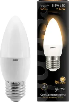 Gauss E27 6.5 Вт 2700 К [103102107]