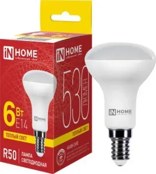 In Home LED-R50-VC 6 Вт 230В Е14 3000К 530 Лм
