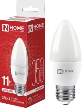 In Home LED-Свеча-VC 11 Вт 230В Е27 4000К 1050 Лм