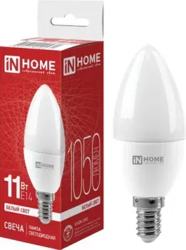 In Home LED-Свеча-VC 11 Вт 230В Е14 4000К 1050 Лм