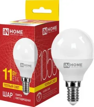 In Home LED-Шар-VC 11 Вт 230В Е14 3000К 1050 Лм