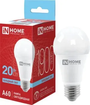 In Home LED-A60-VC 20 Вт 230В Е27 6500К 1900 Лм