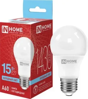 In Home LED-A60-VC 15 Вт 230В Е27 6500К 1430 Лм