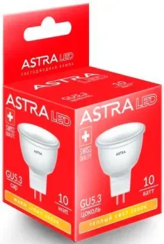 Astra MR16 10W 3000K