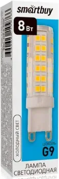 SmartBuy G9 8Вт 6000К SBL-G9-8-60K