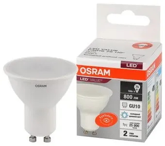 Osram GU10 10Вт 6500 К LVPAR1675