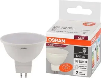 Osram GU5.3 7 Вт 4000 К LVMR1660