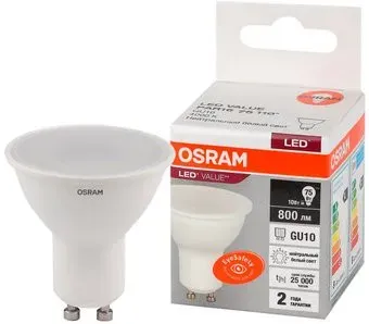 Osram GU10 10Вт 4000 К LVPAR1675
