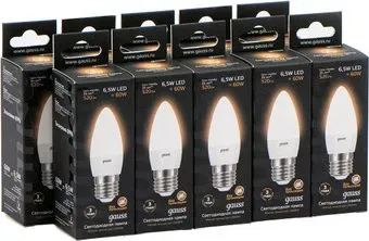 Gauss E27 6.5 Вт 2700 К 103102107 (10 шт)