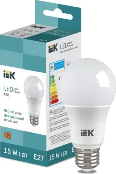 IEK LED Bulb A60 1500lm 4000K E27