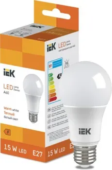 IEK LED Bulb A60 1500lm 3000K E27