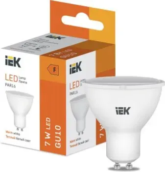 IEK LED PAR16 600lm 3000K GU10