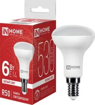 In Home LED-R50-VC 6 Вт 230В Е14 4000К 530 Лм