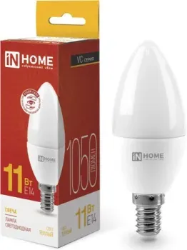 In Home LED-СВЕЧА-VC 11 Вт 230В Е14 3000К 1050 Лм
