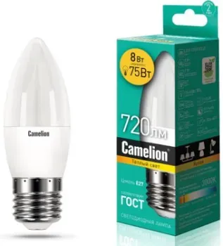 Camelion LED8-C35/830/E27