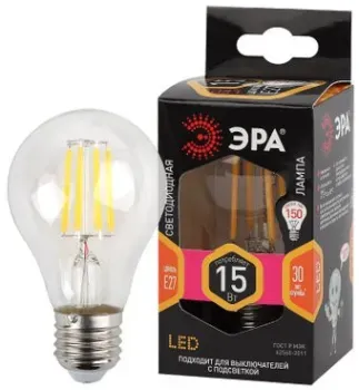 ЭРА F-LED A60-15W-827-E27 Б0046981