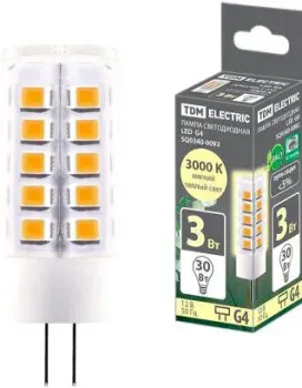 TDM Electric G4-3 Вт-AC/DC 12 В-3000 К SQ0340-0093
