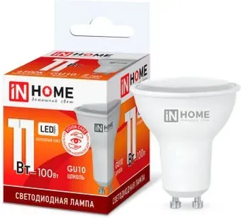 In Home LED-JCDRC-VC 11Вт 230В GU10 6500К 990Лм 4690612024783