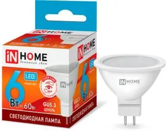 In Home LED-JCDR-VC 6Вт 230В GU5.3 4000К 530Лм 4690612020372