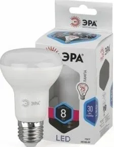 ЭРА ECO LED R63 E27 8 Вт Б0028490