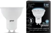 Gauss GU10 5Вт 4100K [101506205]
