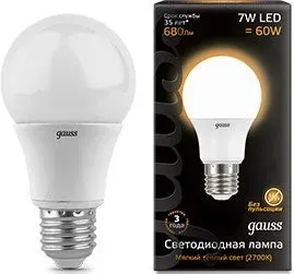 Gauss E27 7Вт 2700K [102502107]