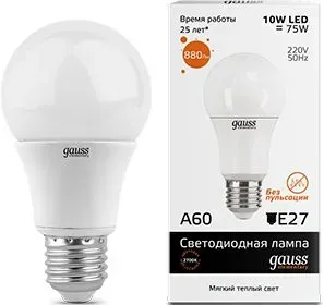 Gauss Elementary E27 10Вт [23210]