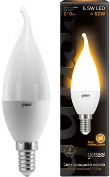 Gauss E14 6.5Вт 2700К [104101107]
