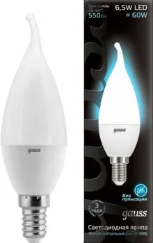 Gauss E14 6.5Вт 4100К [104101207]