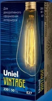 Uniel IL-V-ST64 E27 60 Вт UL-00000482