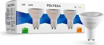 Voltega Simple MR16 7W 2800K 38° GU10 7176 (3 шт)