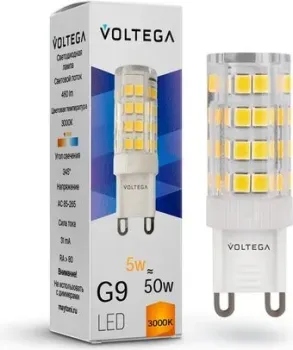 Voltega Simple Capsule 5W 3000K G9 7185