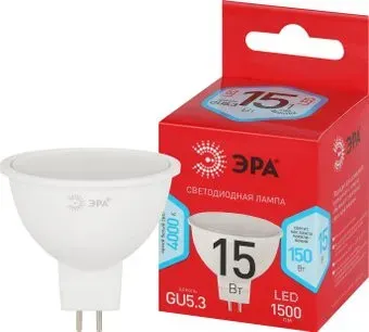 ЭРА Red Line LED MR16-15W-840-GU5.3 R