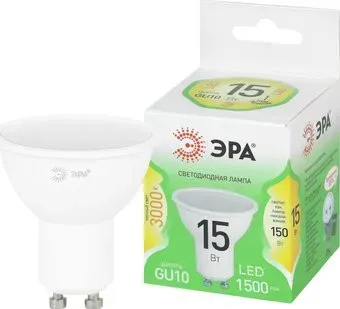 ЭРА Green Line LED MR16-15W-830-GU10 GL