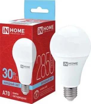 In Home LED-A70-VC 30 Вт 230В Е27 6500К 2850 Лм