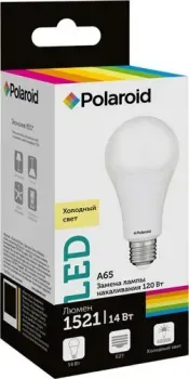 Polaroid A65 E27 14 Вт 4000 К PL-A65140274