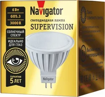 Navigator 80 551 NLL-MR16-6-230-3K-GU5.3-FR-SV