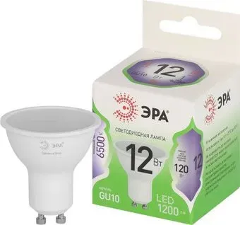 ЭРА Green Line LED MR16-12W-865-GU10