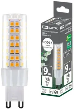 TDM Electric G9-9 Вт-230 В-6500 К SMD SQ0340-0230