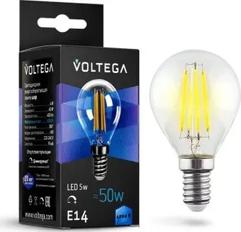 Voltega Crystal Globe 5W 4000K E14 DIM