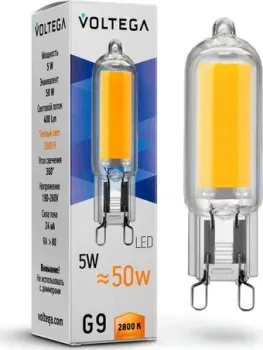 Voltega Simple Capsule 5W 2800K G9 (7090)