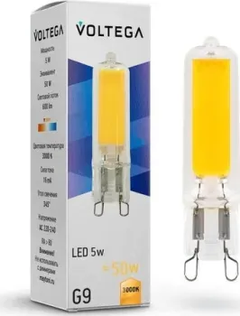 Voltega Simple Capsule 5W 3000K G9