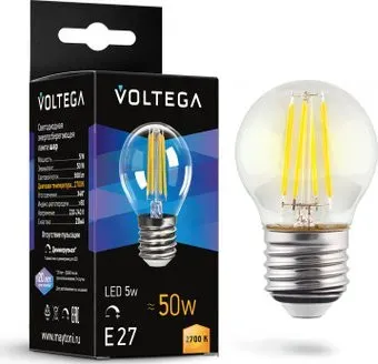 Voltega Crystal Globe 5W 2700K E27 DIM