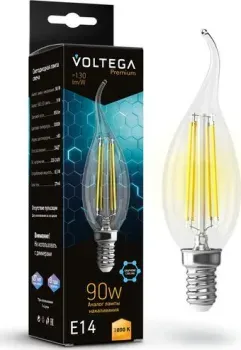 Voltega Crystal Graphene Candle wind 9W 3000K E14