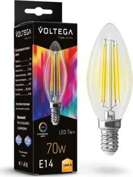 Voltega Crystal Candle 7W 3000K E14