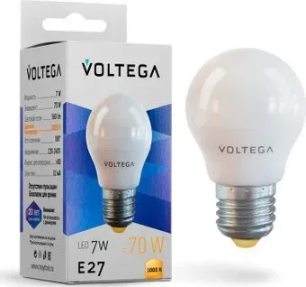 Voltega Simple Globe 7W 3000K E27