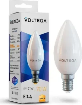 Voltega Simple Candle 7W 3000K E14