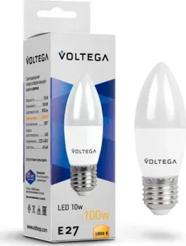 Voltega Simple Candle 10W 3000K E27