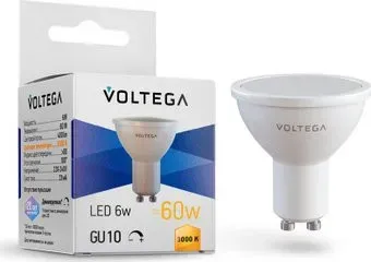 Voltega Simple MR16 6W 3000K 110° GU10 DIM